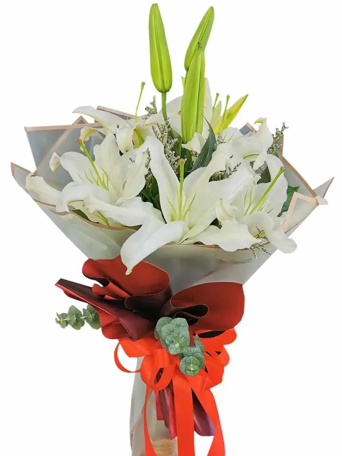 stargazer flower bouquet las pinas city