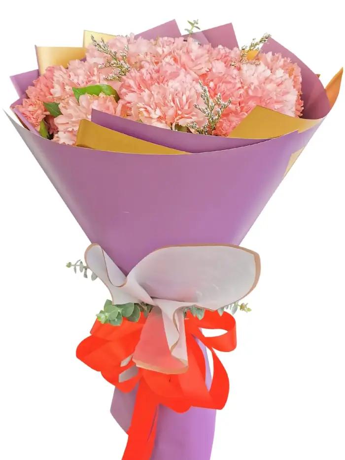 bouquet flowers carnations manuyo uno las pinas city