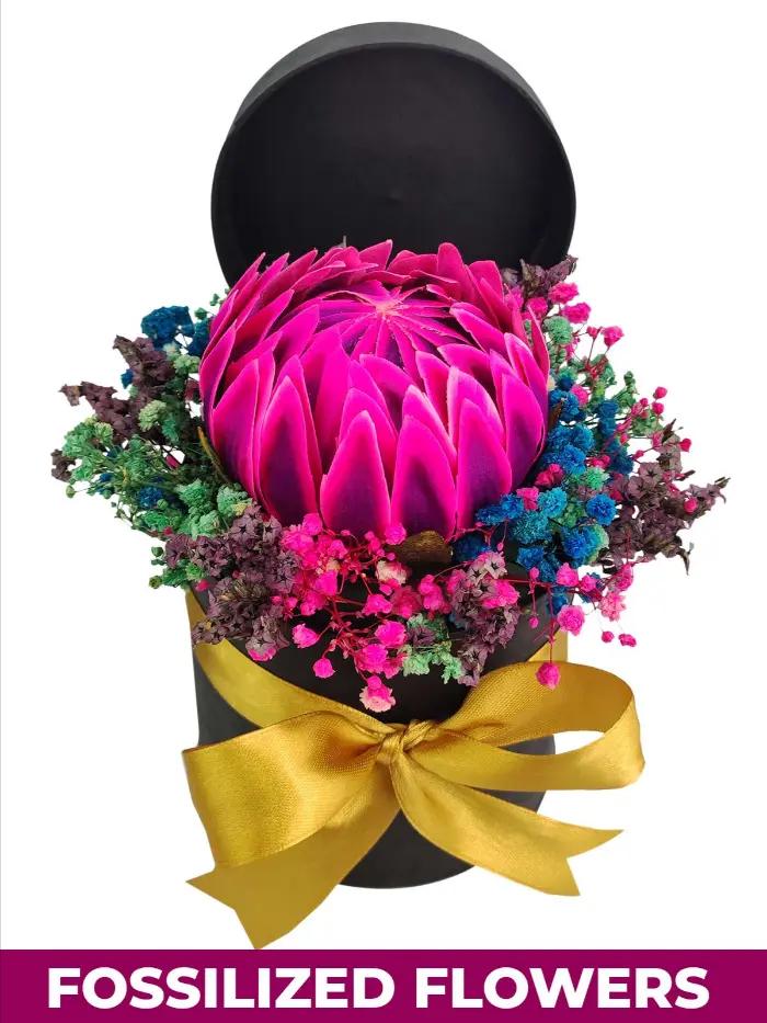 dried flower bouquet bridal