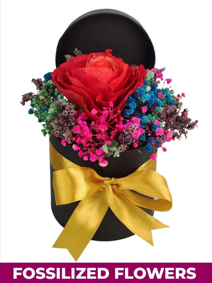 dried flower wedding bouquet