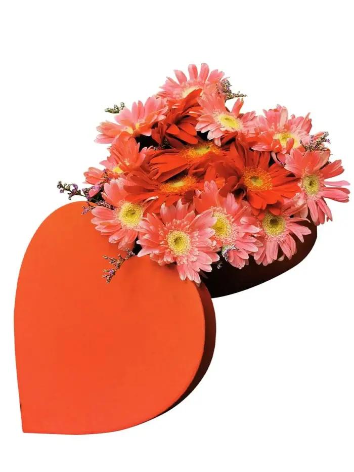 Mixed Gerbera Love Bouquet red pink yellow white flowers