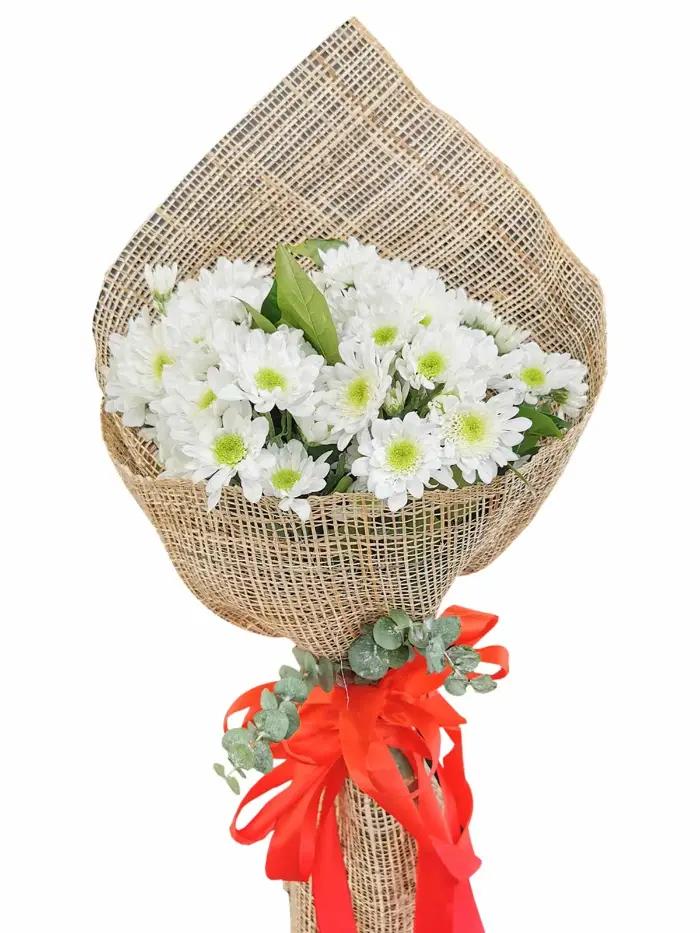 Malaysian Mums Bouquet Set – Fresh Malaysian Mums Flowers for Same-Day Delivery