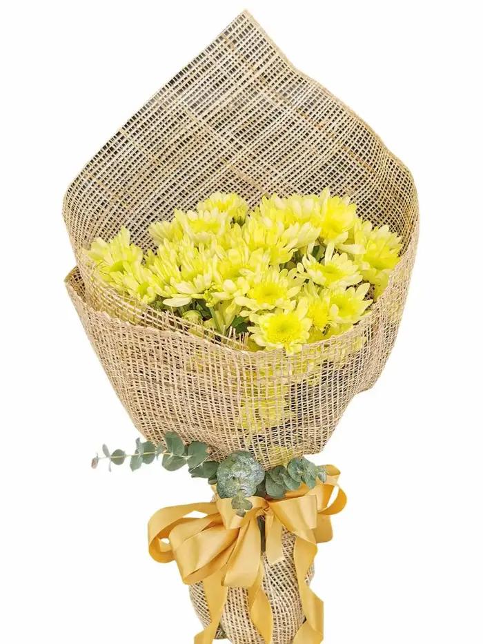 Malaysian Mums Bouquet Arrangement – Fresh Malaysian Mums Flowers for Same-Day Delivery