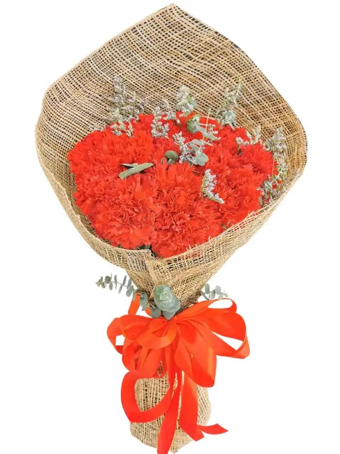 Muntinlupa carnation bouquet with beautiful floral choice