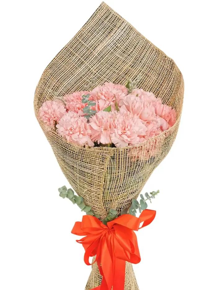 Marikina carnation arrangement with classic bloom style