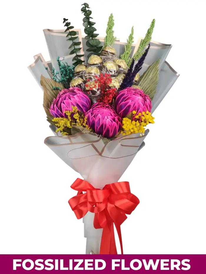 chocolates ferrero rocher dried flower bouquet pulanglupa uno las pinas city