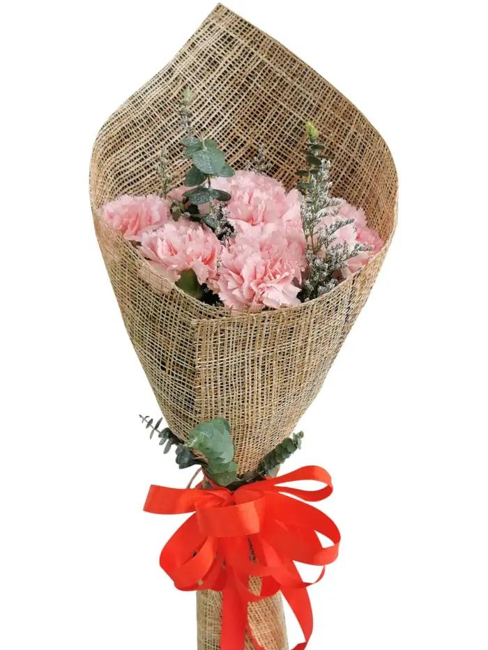 Makati carnation flowers with lovely fresh presentation