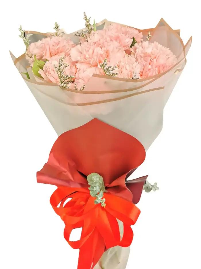 carnation bouquet flower ilaya las pinas city