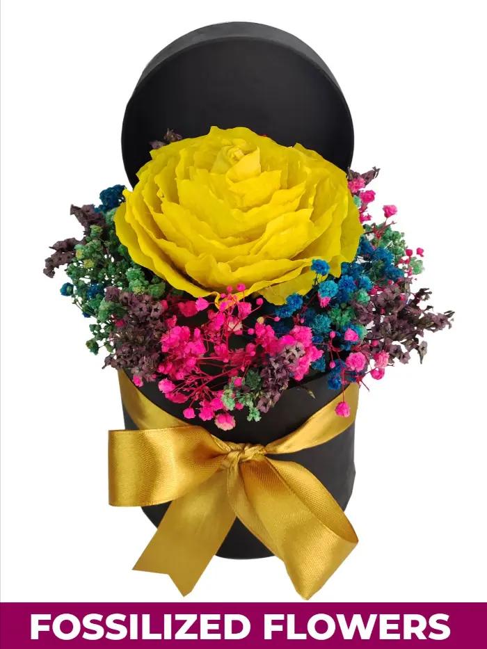 romantic dried flower bouquet