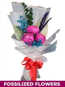 beautiful dried flower bouquet