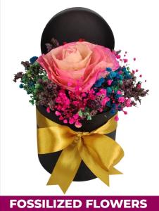 bouquet of dried flowers and sunflowers