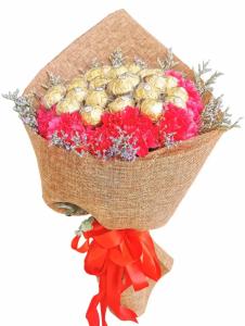 boxed bouquet
