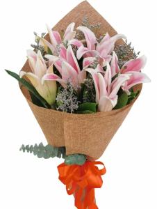Elegant Affordable Stargazer Flower Arrangements Same Day Delivery To Maconacon City