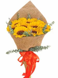 Premium Elegant Sunflower Flower Arrangements Same Day Delivery To Torrijos City