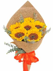 Premium Elegant Sunflower Flower Arrangements Same Day Delivery To Santol City