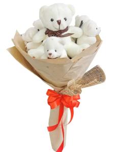Adorable Soft Teddy Bear Plushie Same Day Delivery To Dasol City