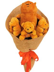 Adorable Soft Teddy Bear Plushie Same Day Delivery To Sison City
