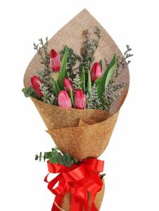Premium Tulip Flower Bouquet Arrangements Same Day Delivery To Pasay City