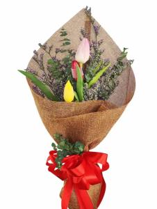 Premium Tulip Flower Bouquet Arrangements Same Day Delivery To Casiguran City
