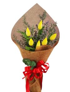 Premium Tulip Flower Bouquet Arrangements Same Day Delivery To Doña Remedios Trinidad City