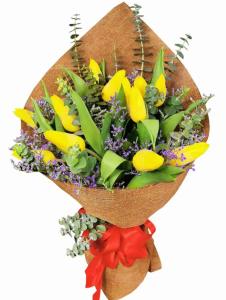 Premium Tulip Flower Bouquet Arrangements Same Day Delivery To Paombong City