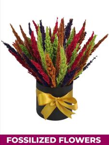Dried Grass Filler Round Pot | FlowerBouquet.vip Rizal Gift Dried Grass Filler Round Pot – Home & Office Décor Delivery Rizal