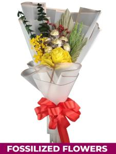 chocolates ferrero rocher dried flower bouquet caloocan city