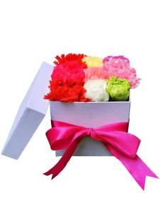 Mixed Carnation Bloom Box – Fresh Same Day Delivery Pampanga mixed carnation bloom box Pampanga same day fresh flower delivery