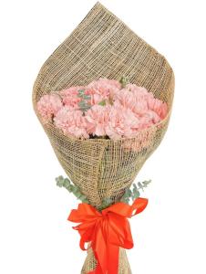 Marikina carnation arrangement with classic bloom style