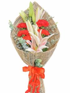Golden Joy Mixed Flower Arrangement – Sunflowers, Roses, Gerberas & Lilies for Same-Day Delivery Golden Joy Mixed Flower Arrangement – Sunflowers, Roses, Gerberas & Lilies for Same-Day Delivery
