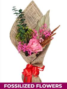 1 Stem Pink Dry Rose Gift Bouquet | FlowerBouquet.vip Batangas Gift 1 Stem Pink Dry Rose Gift Bouquet – Preserved Flower Delivery Batangas