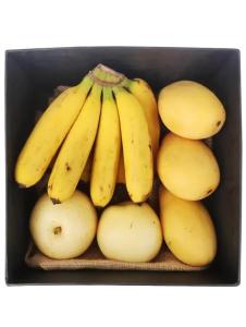 Tropical Harvest Box Mangoes and Pears | FlowerBouquet.vip Laguna Gift Tropical Harvest Box Mangoes and Pears – Fruit Basket Delivery Laguna