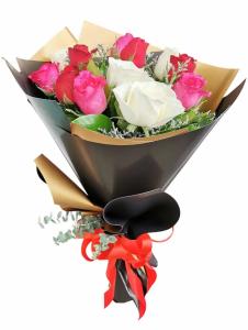 bouquet with roses grace park west caloocan city